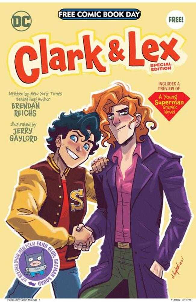 Free Comic Book Day 2023 - Bundle Of 25 - Clark & Lex And Fann Club Batman Squad Special Edition | Dragon's Lair Comics and Fantasy Houston TX