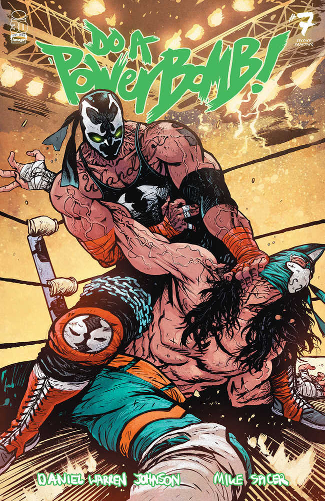 Do A Powerbomb #7 (Of 7) Cover C Spawn Variant 2ND Printing | Dragon's Lair Comics and Fantasy Houston TX