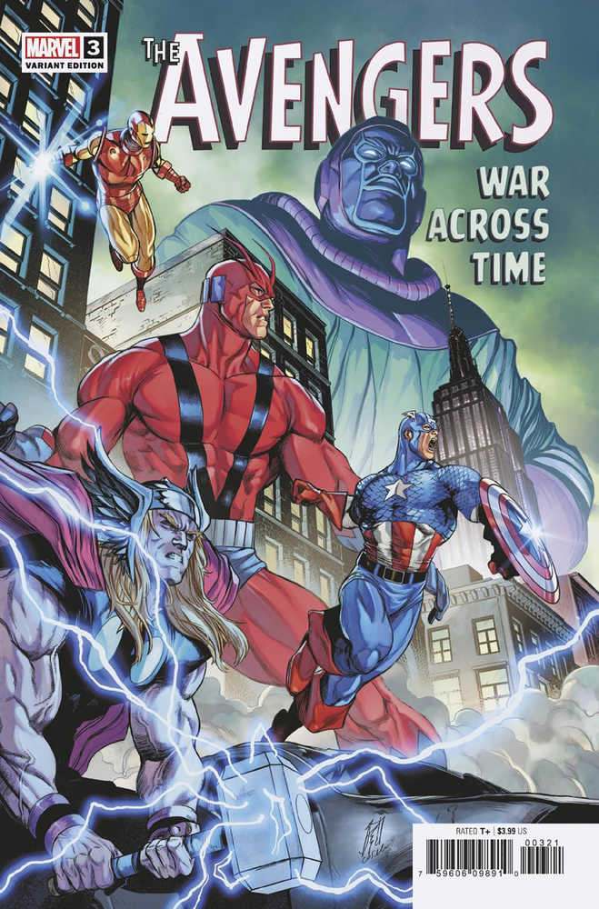 Avengers War Across Time #3 Caselli Variant | Dragon's Lair Comics and Fantasy Houston TX