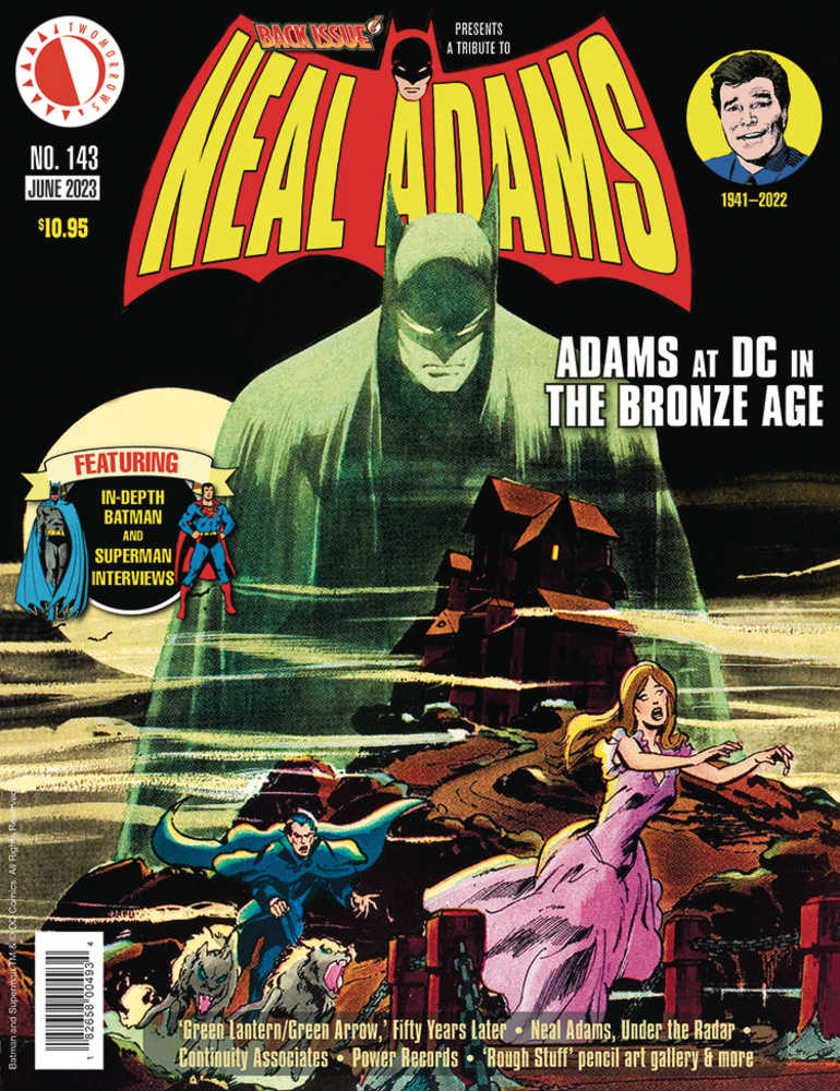 Back Issue #143 Neal Adams Tribute | Dragon's Lair Comics and Fantasy Houston TX