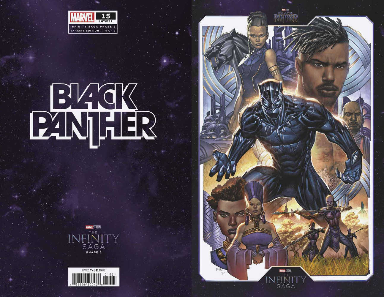 Black Panther #15 Lashley Infinity Saga Phase 3 Variant | Dragon's Lair Comics and Fantasy Houston TX