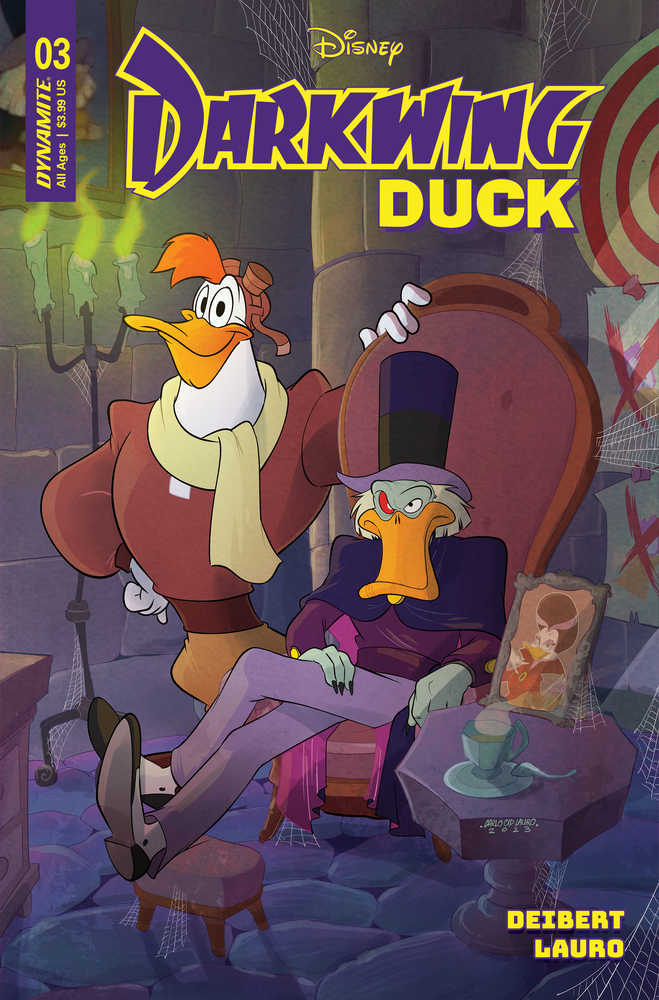 Darkwing Duck #3 Cover F 10 Copy Variant Edition Lauro Original | Dragon's Lair Comics and Fantasy Houston TX