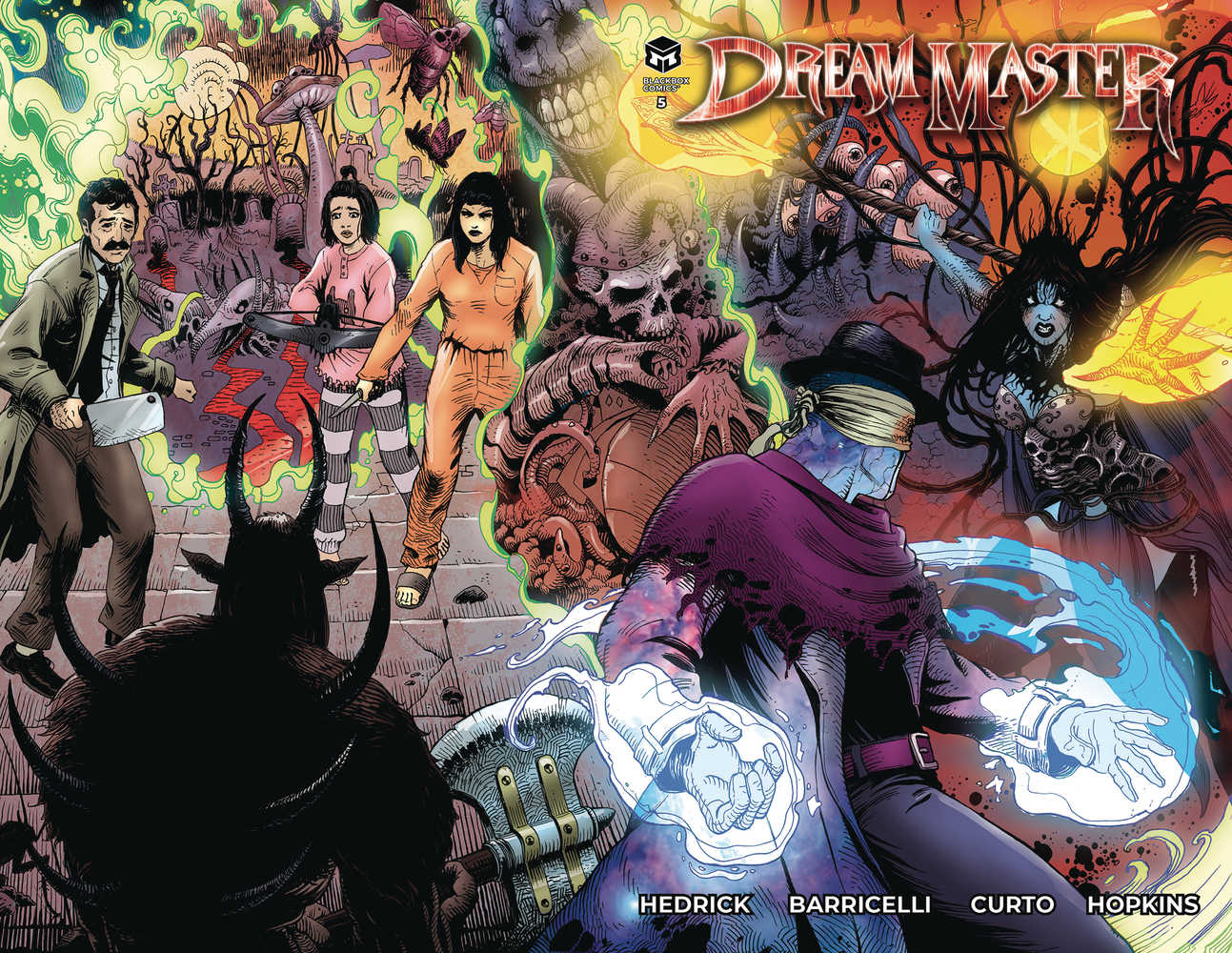 Dream Master #5 (Of 5) Cover A Barricelli & Curto | Dragon's Lair Comics and Fantasy Houston TX