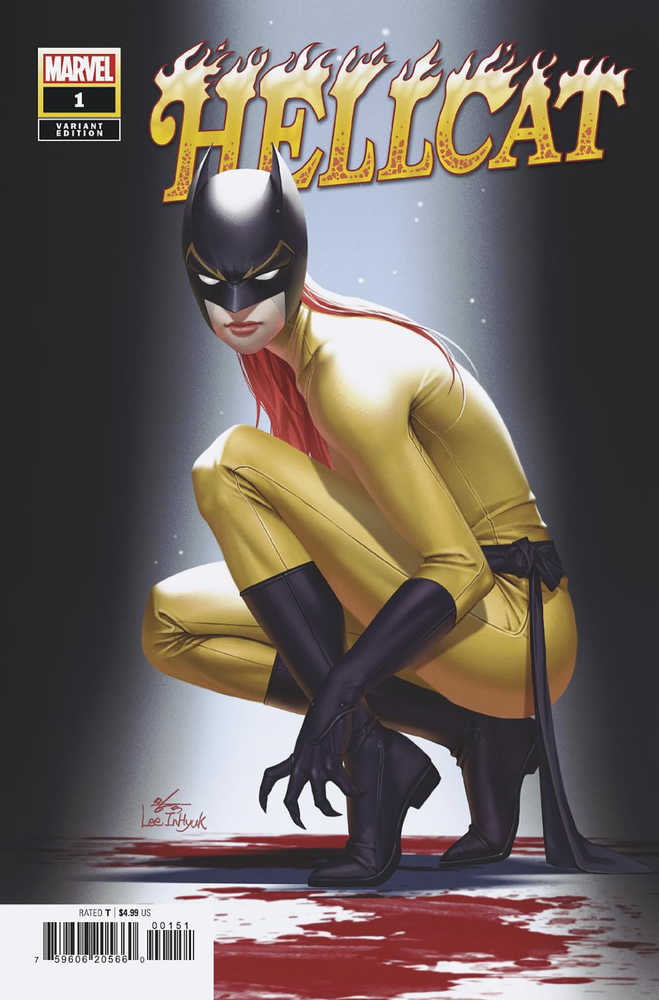 Hellcat #1 (Of 5) Inhyuk Lee Variant | Dragon's Lair Comics and Fantasy Houston TX