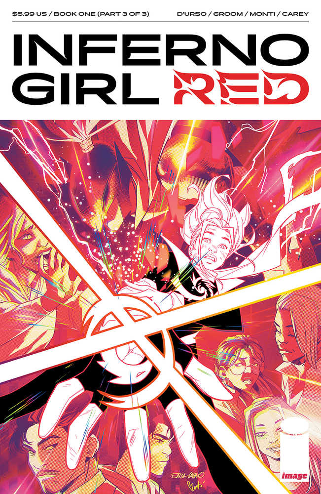 Inferno Girl Red Book One #3 (Of 3) Cover A Durso & Monti Mv | Dragon's Lair Comics and Fantasy Houston TX