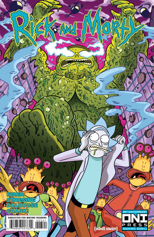 Rick And Morty #3 Cover B Ellerby (Mature) | Dragon's Lair Comics and Fantasy Houston TX