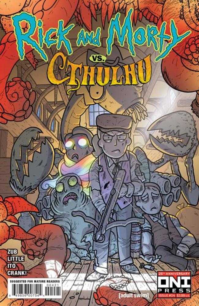 Rick And Morty vs Cthulhu #4 (Of 4) Cover B Zander Cannon Variant (Mature) | Dragon's Lair Comics and Fantasy Houston TX