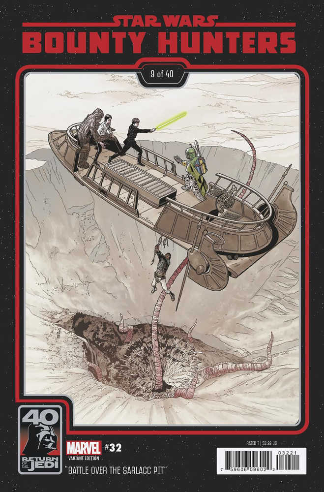 Star Wars Bounty Hunters #32 Return Of The Jedi 40th Ann Variant | Dragon's Lair Comics and Fantasy Houston TX