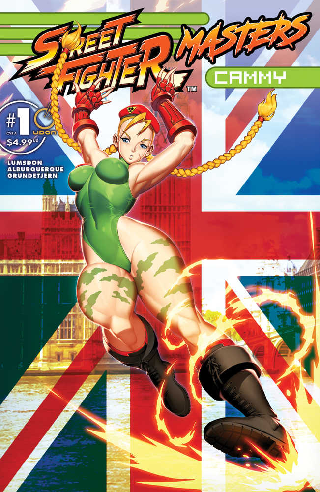 Street Fighter Masters Cammy #1 Cover A Genzoman | Dragon's Lair Comics and Fantasy Houston TX