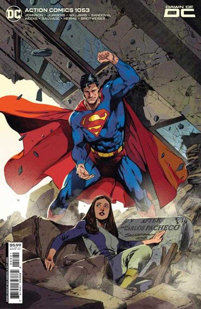 Action Comics #1053 Cover B Rafa Sandoval Card Stock Variant | Dragon's Lair Comics and Fantasy Houston TX