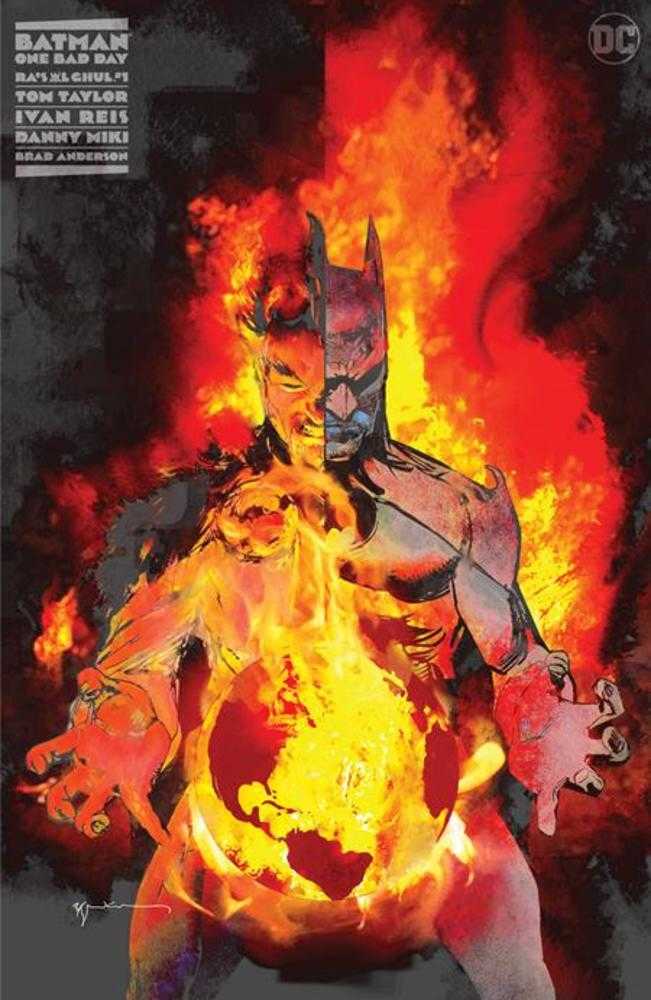 Batman One Bad Day Ras Al Ghul #1 (One Shot) Cover C 1 in 25 Bill Sienkiewicz Variant | Dragon's Lair Comics and Fantasy Houston TX