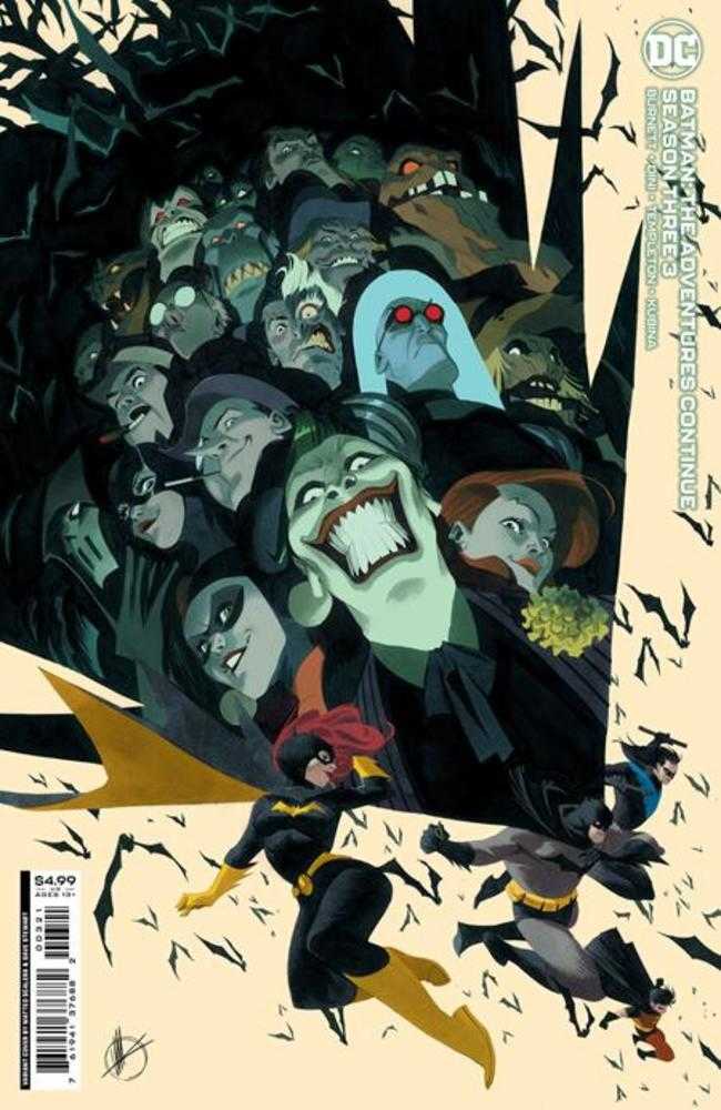 Batman The Adventures Continue Season Three #3 (Of 7) Cover B Matteo Scalera Card Stock Variant | Dragon's Lair Comics and Fantasy Houston TX