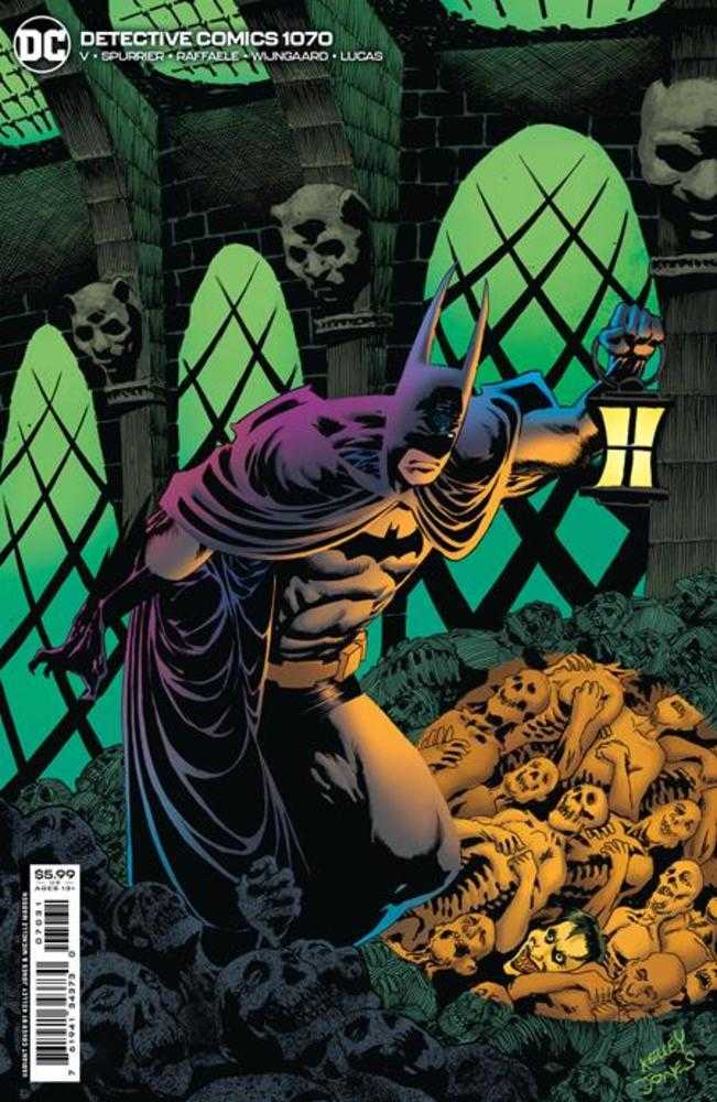 Detective Comics #1070 Cover C Kelley Jones Card Stock Variant | Dragon's Lair Comics and Fantasy Houston TX