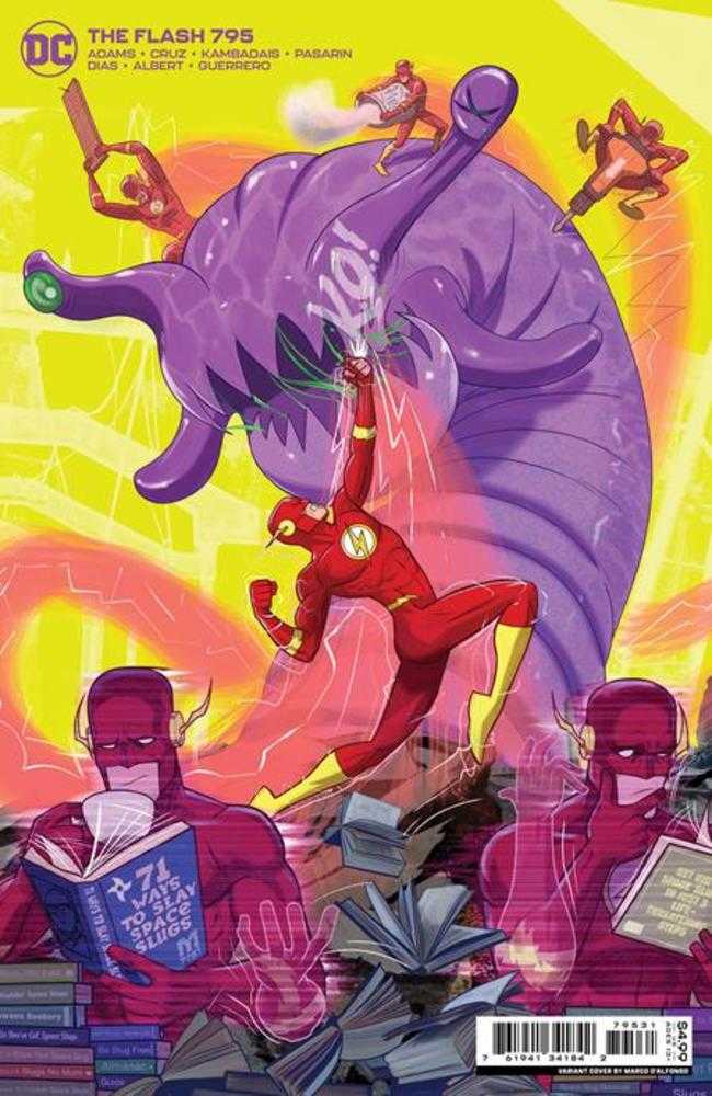 Flash #795 Cover C Marco Dalfonso Card Stock Variant (One-Minute War) | Dragon's Lair Comics and Fantasy Houston TX