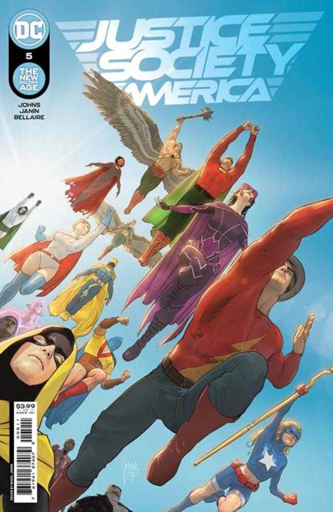 Justice Society Of America #5 (Of 12) Cover A Mikel Janin | Dragon's Lair Comics and Fantasy Houston TX