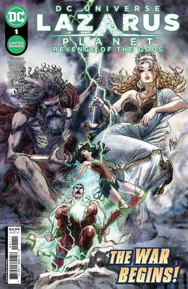 Lazarus Planet Revenge Of The Gods #1 (Of 4) Cover A Guillem March | Dragon's Lair Comics and Fantasy Houston TX