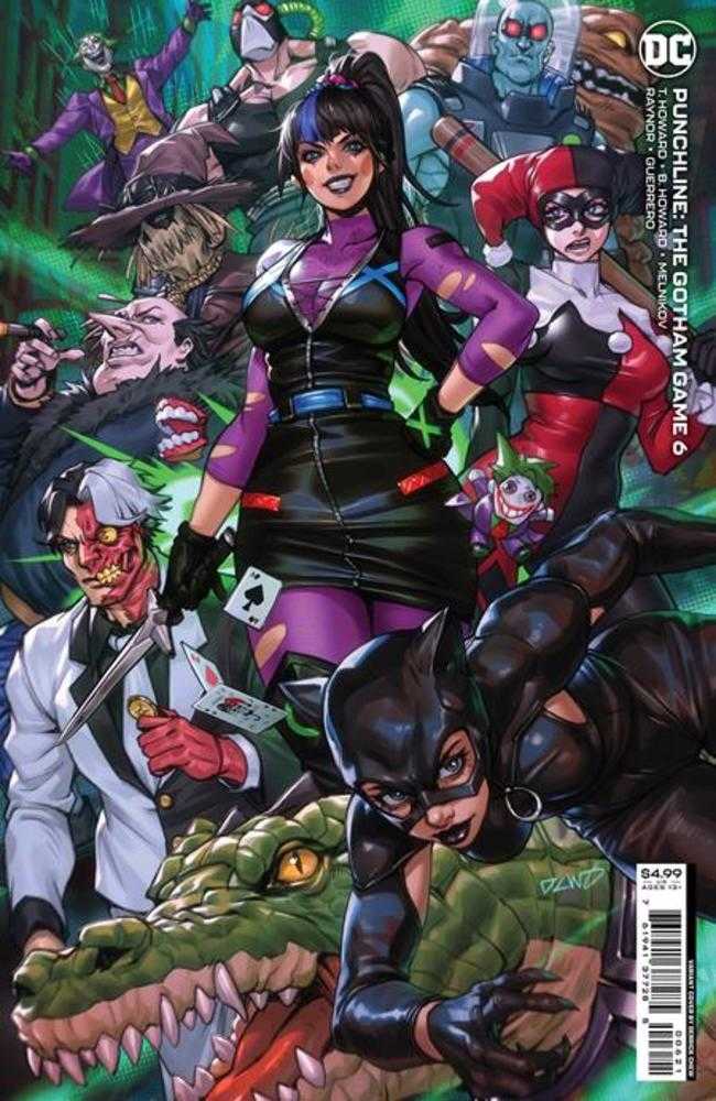 Punchline The Gotham Game #6 (Of 6) Cover B Derrick Chew Card Stock Variant | Dragon's Lair Comics and Fantasy Houston TX