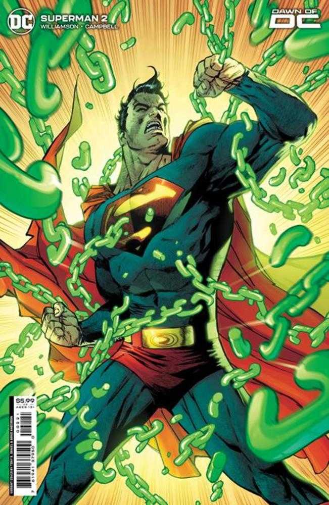 Superman #2 Cover B Tony S Daniel Card Stock Variant | Dragon's Lair Comics and Fantasy Houston TX