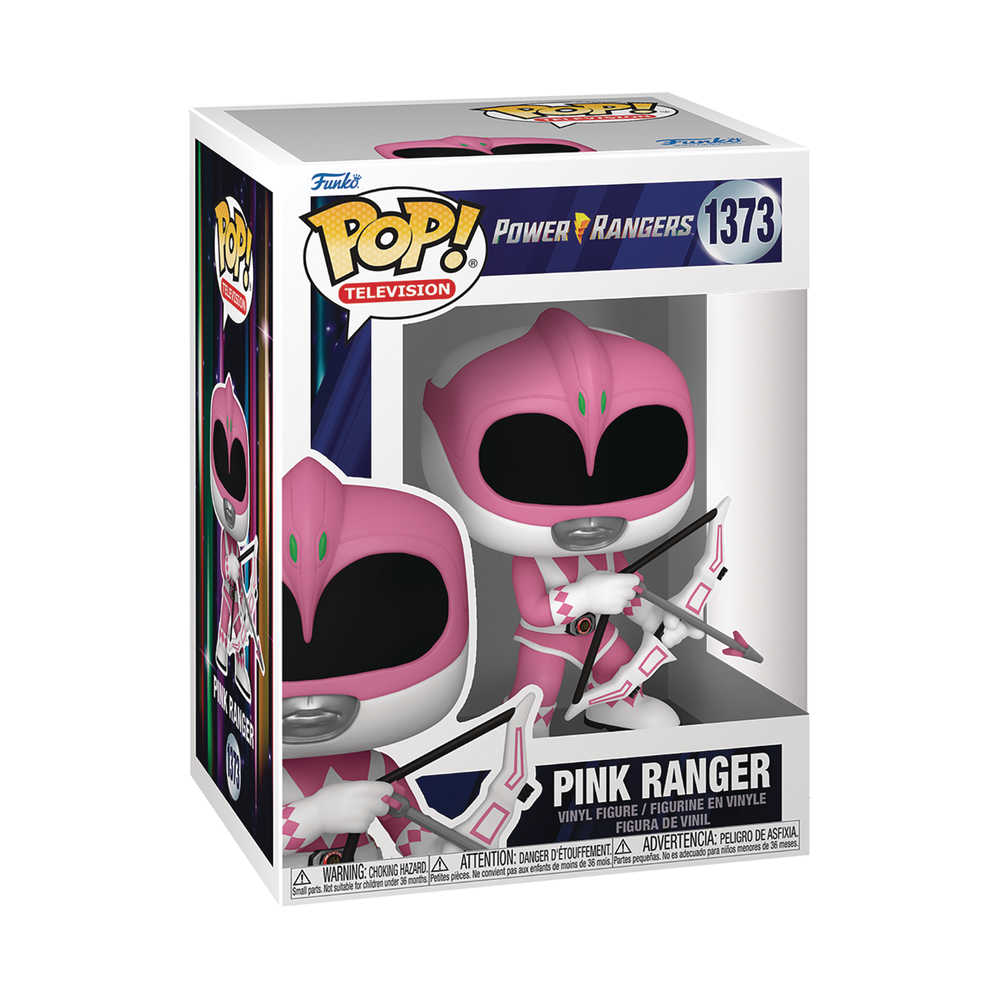 Pop TV Mmpr 30th Pink Ranger Vinyl Figure | Dragon's Lair Comics and Fantasy Houston TX