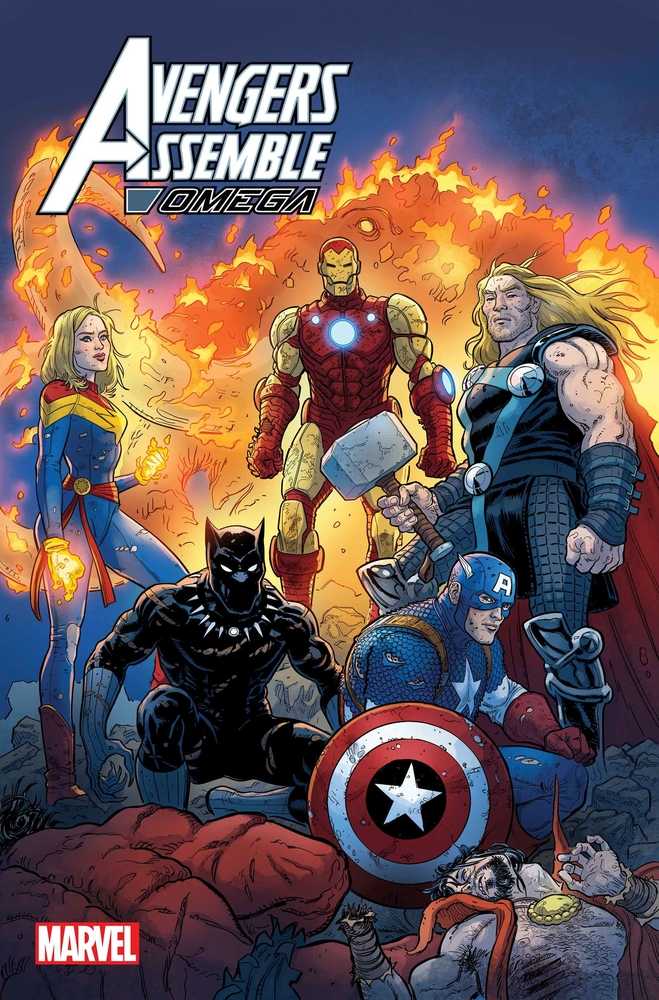 Avengers Assemble Omega #1 Skroce Variant | Dragon's Lair Comics and Fantasy Houston TX