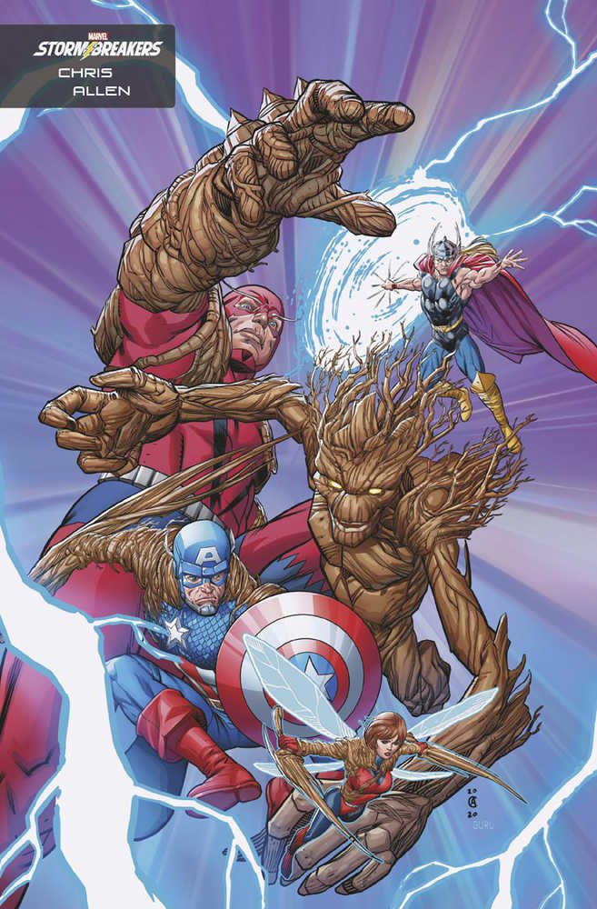 Avengers War Across Time #4 Allen Stormbreakers Variant | Dragon's Lair Comics and Fantasy Houston TX