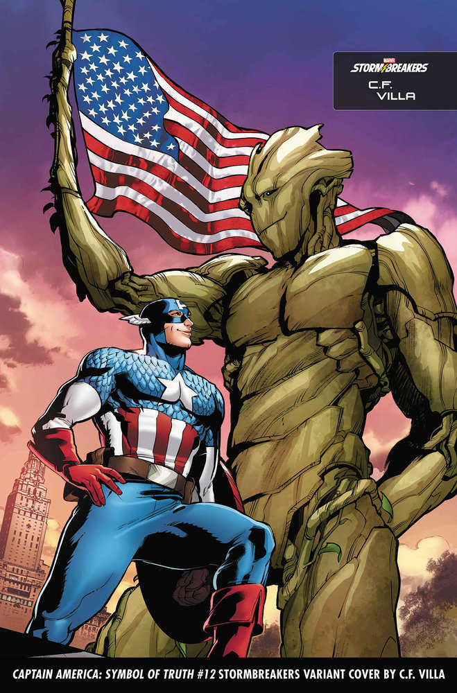 Captain America: Symbol Of Truth 12 C.F. Villa Stormbreakers Variant | Dragon's Lair Comics and Fantasy Houston TX