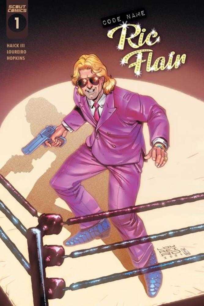 Codename Ric Flair Magic Eightball (One Shot) Cover A Rafael Loureiro | Dragon's Lair Comics and Fantasy Houston TX