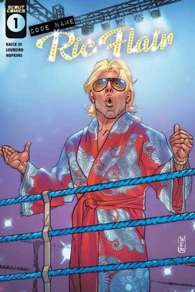 Codename Ric Flair Magic Eightball (One Shot) Cover B Georges Duarte Variant | Dragon's Lair Comics and Fantasy Houston TX