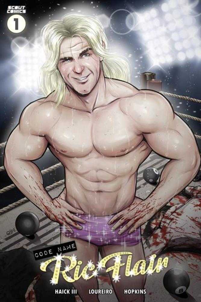 Codename Ric Flair Magic Eightball (One Shot) Cover C Ruben Cubiles Variant | Dragon's Lair Comics and Fantasy Houston TX