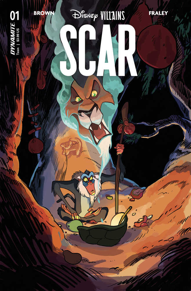 Disney Villains Scar #1 Cover C Henderson | Dragon's Lair Comics and Fantasy Houston TX