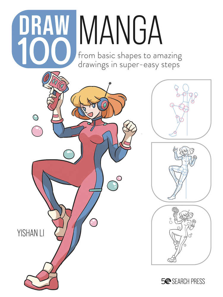 Draw 100 Manga Softcover | Dragon's Lair Comics and Fantasy Houston TX