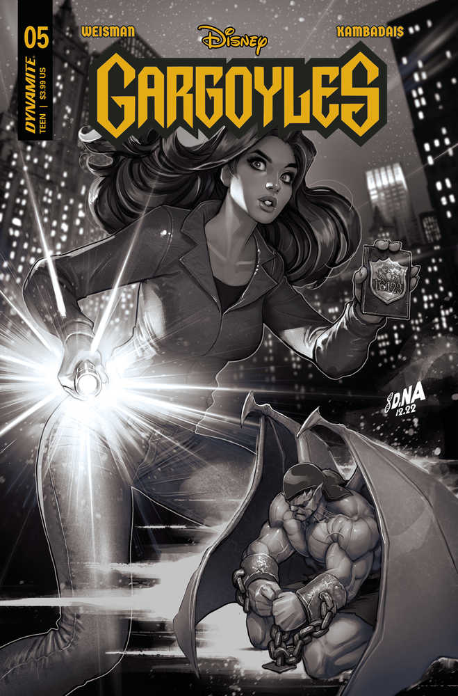 Gargoyles #5 Cover I 15 Copy Variant Edition Nakayama Black & White | Dragon's Lair Comics and Fantasy Houston TX