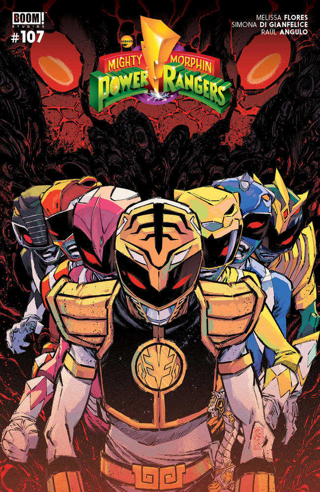 Mighty Morphin Power Rangers #107 Cover B Corona | Dragon's Lair Comics and Fantasy Houston TX