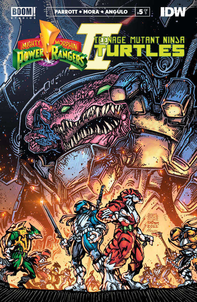 Mmpr Teenage Mutant Ninja Turtles II #5 (Of 5) Cover B Eastman & Williams II | Dragon's Lair Comics and Fantasy Houston TX