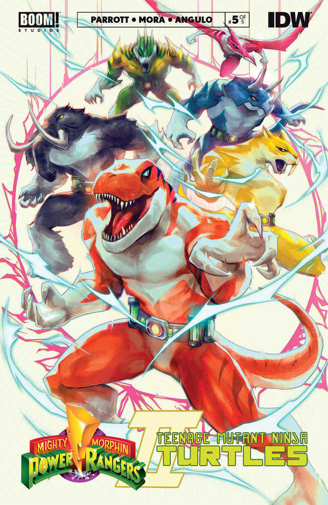 Mmpr Teenage Mutant Ninja Turtles II #5 (Of 5) Cover C Mmpr Variant Tao | Dragon's Lair Comics and Fantasy Houston TX