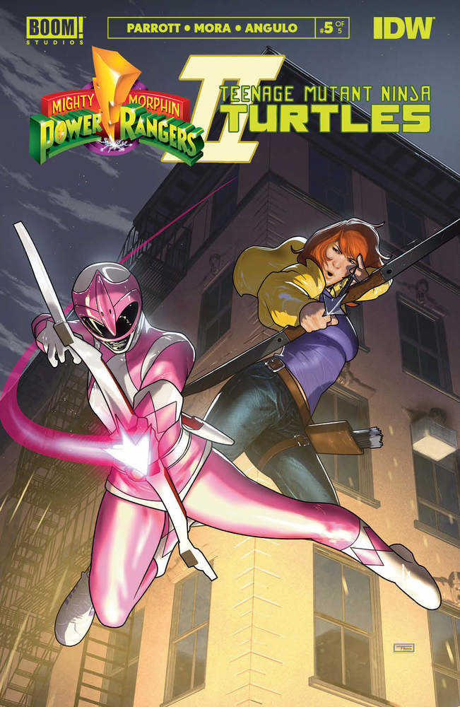 Mmpr Teenage Mutant Ninja Turtles II #5 (Of 5) Cover E Cardstock Variant Clarke | Dragon's Lair Comics and Fantasy Houston TX