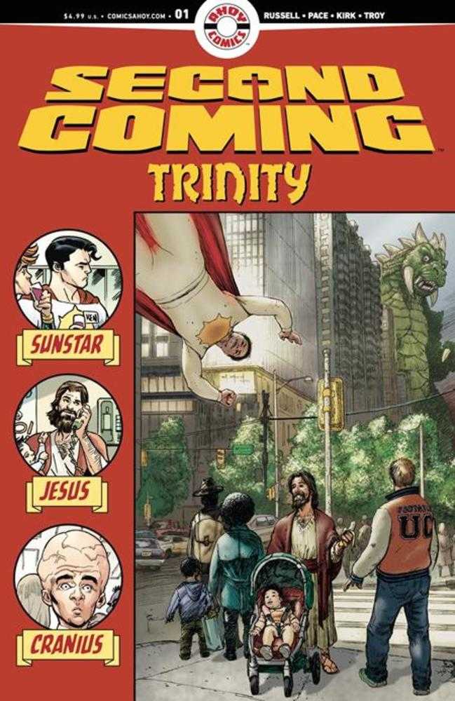 Second Coming Trinity #1 (Of 6) Cover A Richard Pace (Mature) | Dragon's Lair Comics and Fantasy Houston TX