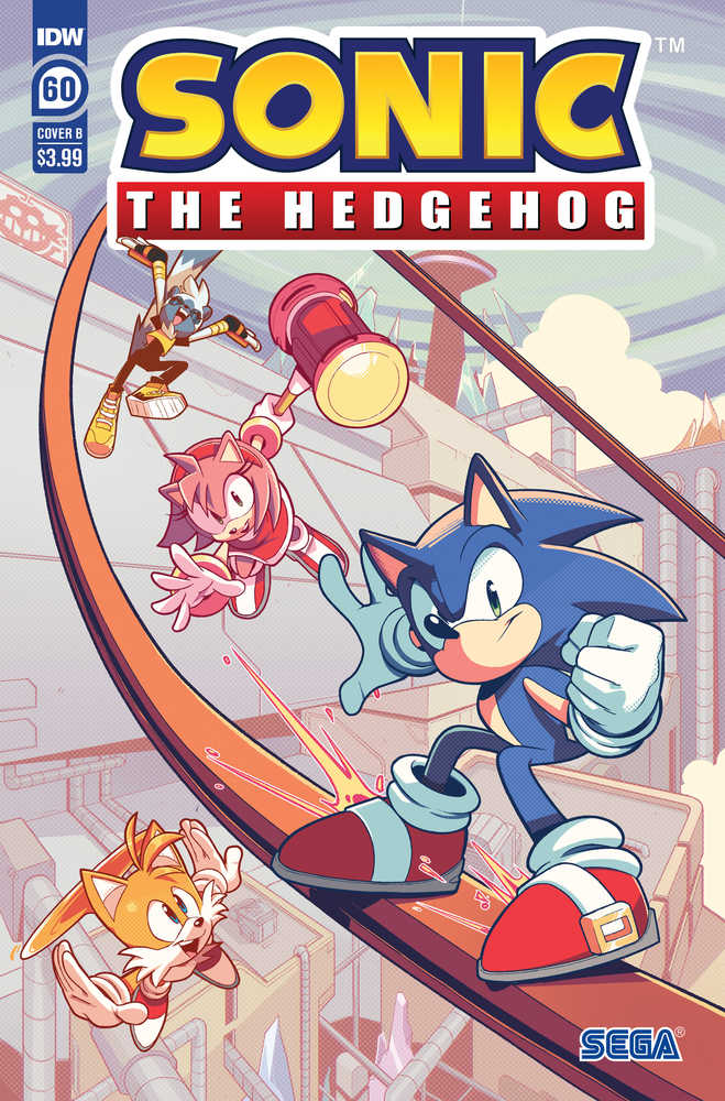 Sonic The Hedgehog #60 Cover B Curry | Dragon's Lair Comics and Fantasy Houston TX