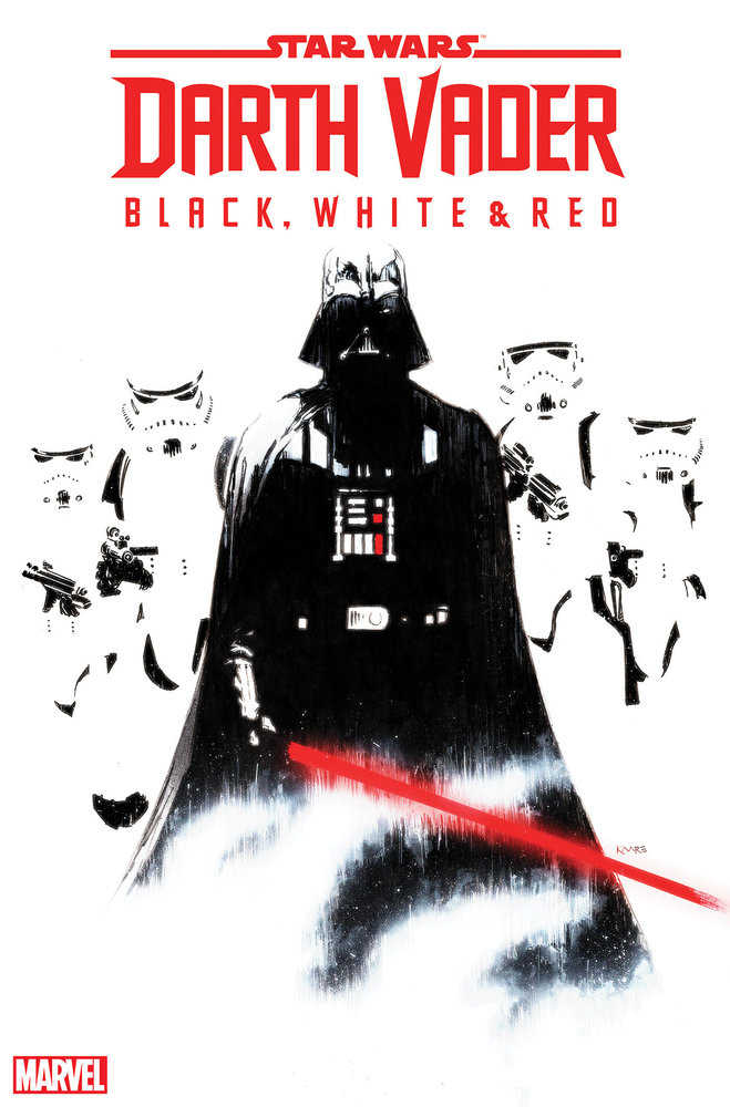 Star Wars: Darth Vader - Black, White & Red 1 Kaare Andrews Variant | Dragon's Lair Comics and Fantasy Houston TX