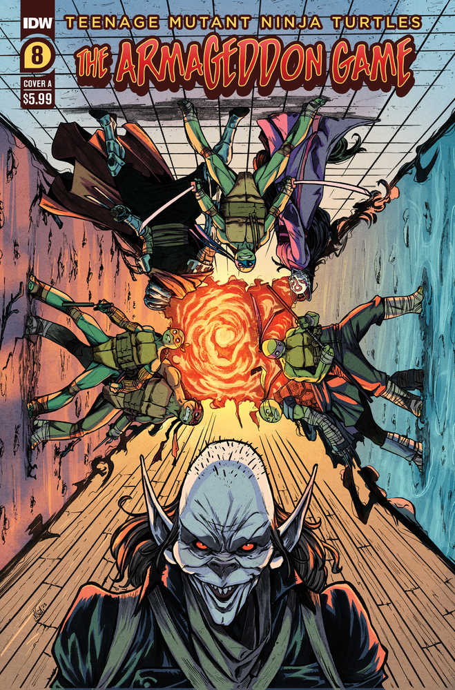 Teenage Mutant Ninja Turtles Armageddon Game #8 Cover A Federici | Dragon's Lair Comics and Fantasy Houston TX