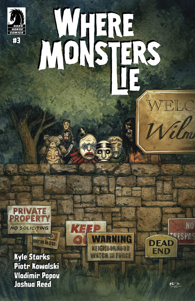 Where Monsters Lie #3 (Of 4) Cover B Crook | Dragon's Lair Comics and Fantasy Houston TX