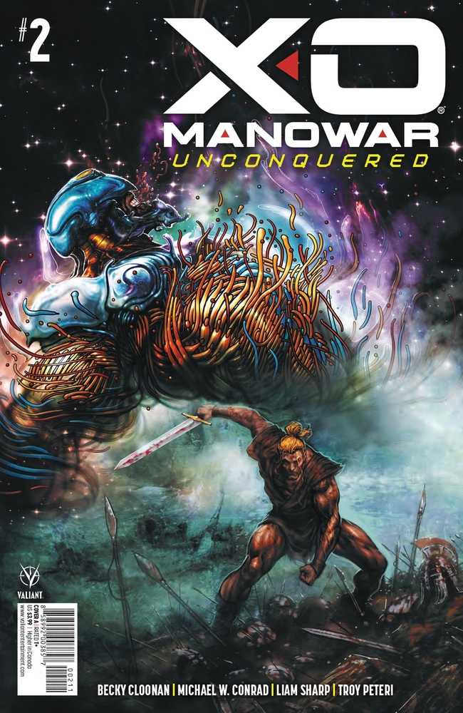 X-O Manowar Unconquered #2 Cover A Sharp (Mature) | Dragon's Lair Comics and Fantasy Houston TX