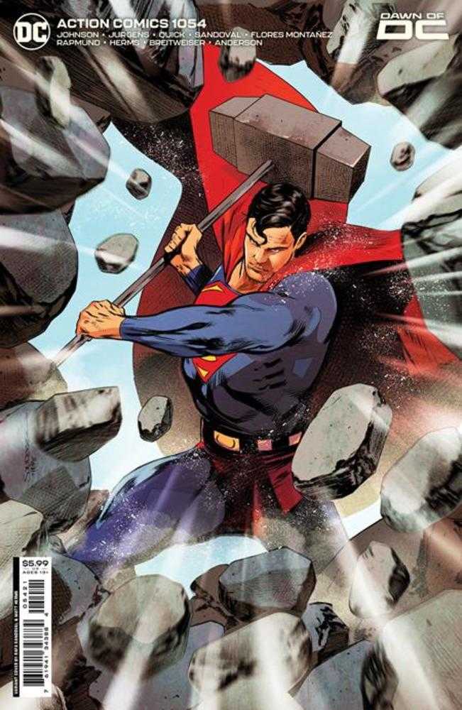 Action Comics #1054 Cover B Rafa Sandoval Card Stock Variant | Dragon's Lair Comics and Fantasy Houston TX