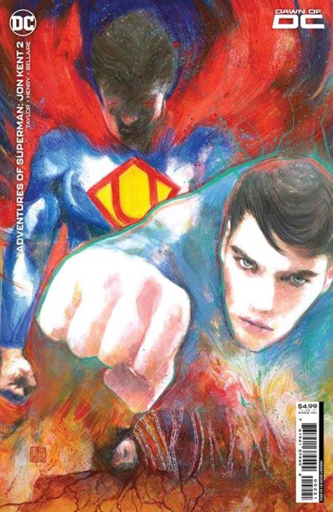 Adventures Of Superman Jon Kent #2 (Of 6) Cover B Zu Orzu Card Stock Variant | Dragon's Lair Comics and Fantasy Houston TX