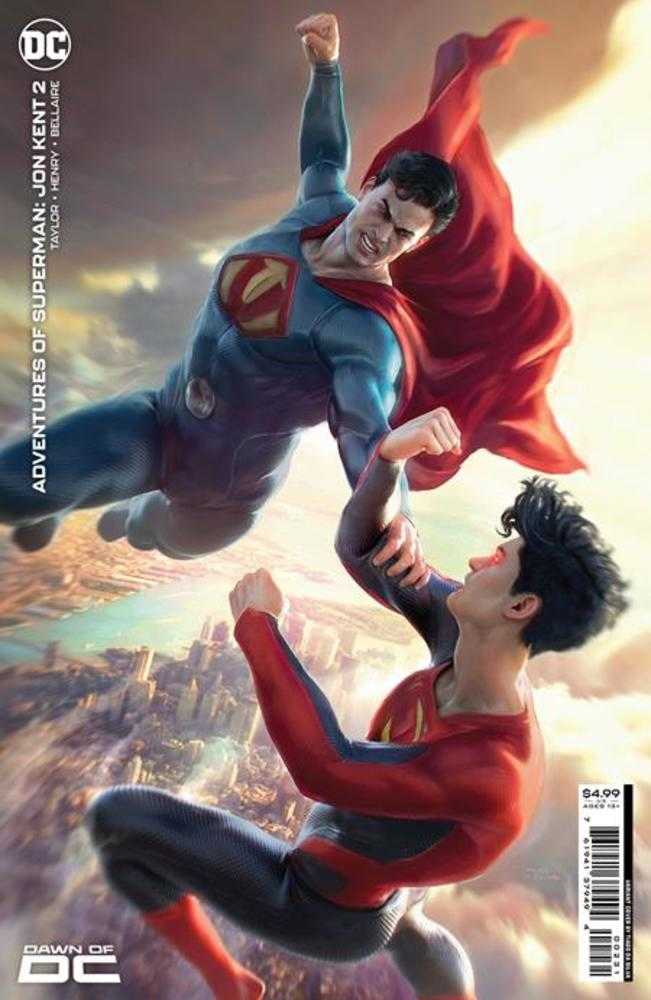 Adventures Of Superman Jon Kent #2 (Of 6) Cover C Tiago Da Silva Card Stock Variant | Dragon's Lair Comics and Fantasy Houston TX