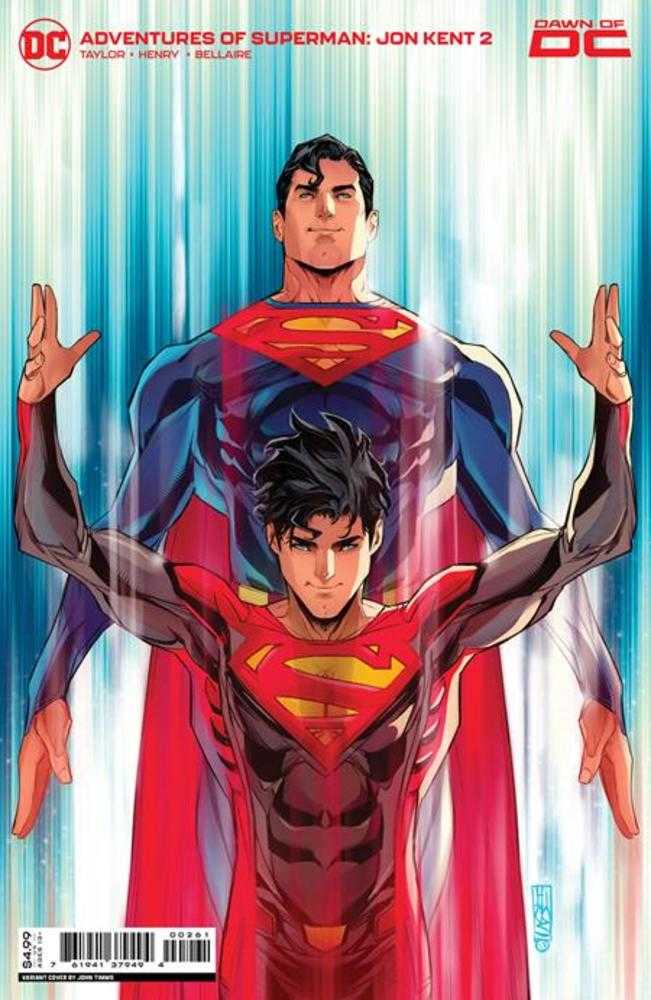 Adventures Of Superman Jon Kent #2 (Of 6) Cover D John Timms Superman Card Stock Variant | Dragon's Lair Comics and Fantasy Houston TX