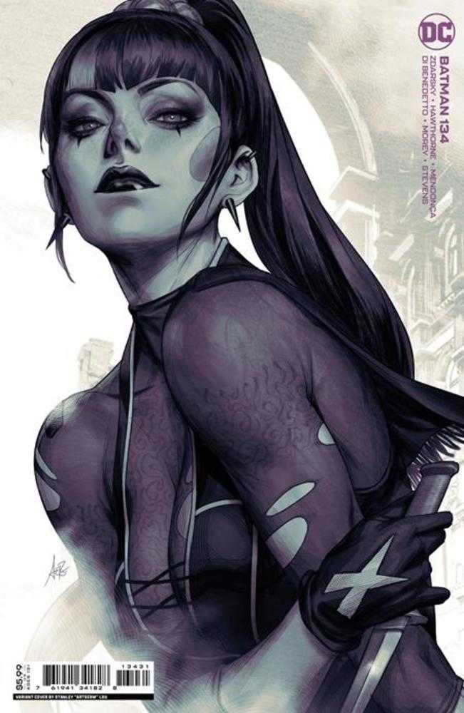 Batman #134 Cover C Stanley Artgerm Lau Card Stock Variant | Dragon's Lair Comics and Fantasy Houston TX