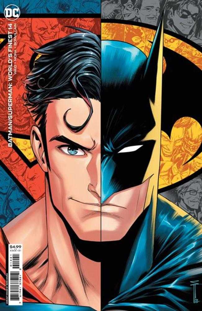 Batman Superman Worlds Finest #14 Cover B Serg Acuna Card Stock Variant | Dragon's Lair Comics and Fantasy Houston TX