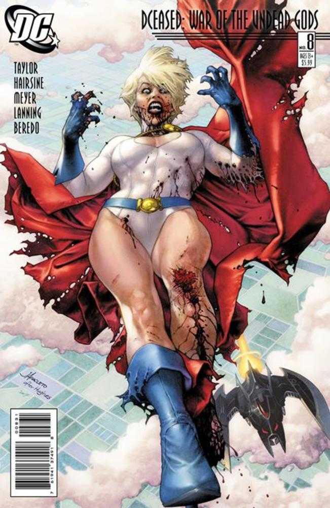 Dceased War Of The Undead Gods #8 (Of 8) Cover B Jay Anacleto Homage Card Stock Variant | Dragon's Lair Comics and Fantasy Houston TX