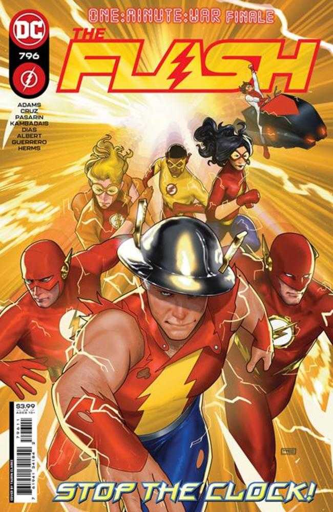 Flash #796 Cover A Taurin Clarke (One-Minute War) | Dragon's Lair Comics and Fantasy Houston TX